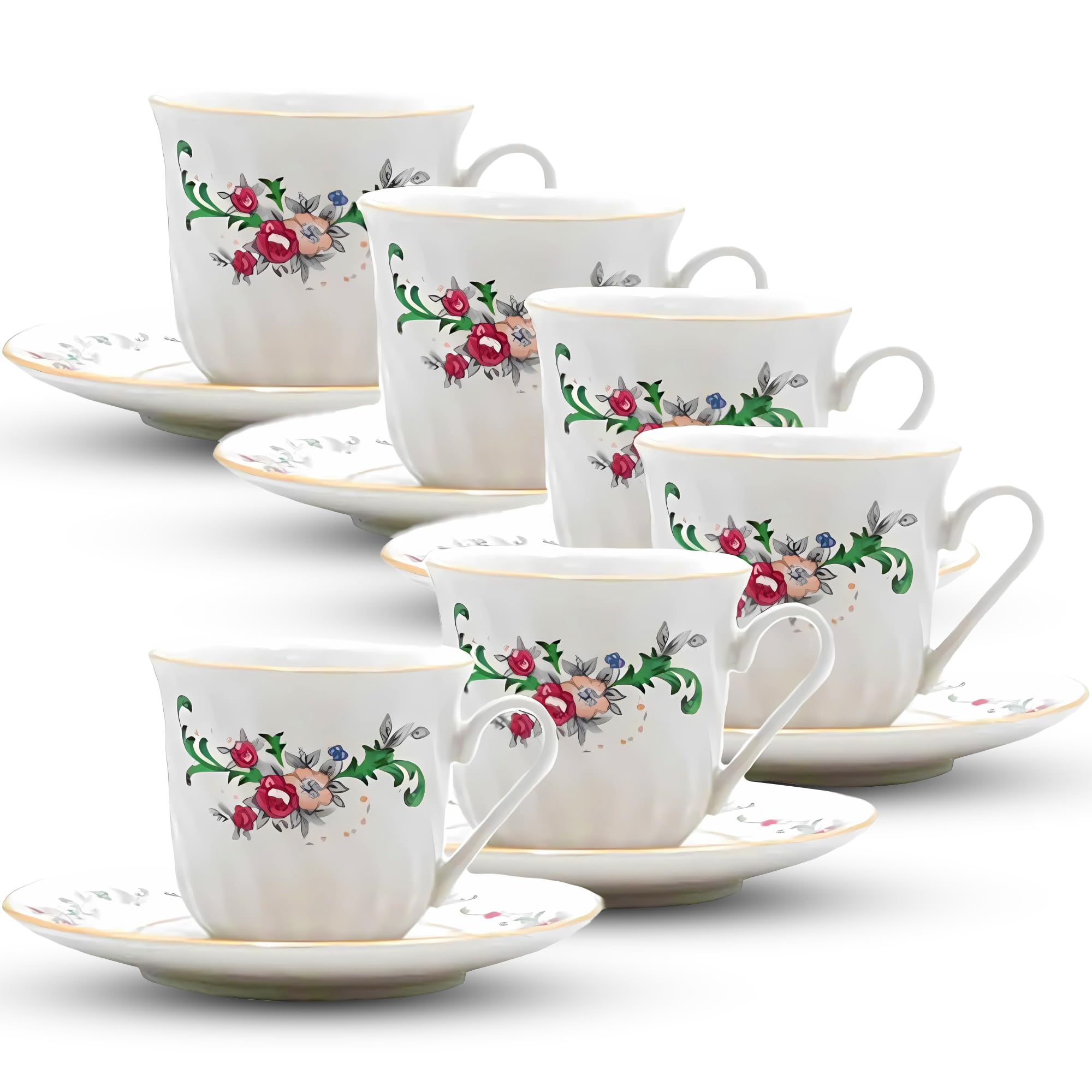   フルレースソーサー Amazon.com | Lynns Celestine: Cup & Saucer Sets
